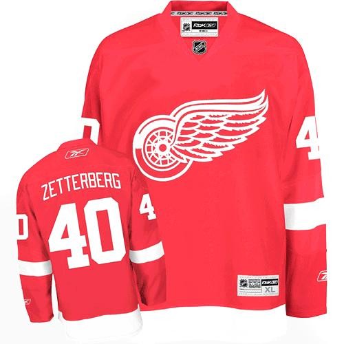 Red wings home jersey color clearance