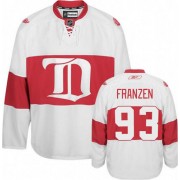 Men's Reebok Detroit Red Wings 93 Johan Franzen White Third Winter Classic Jersey - Authentic Men's Reebok Detroit Red Wings 93 Johan Franzen White Third Winter Classic Jersey - Authentic
