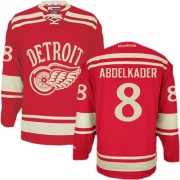 Men's Reebok Detroit Red Wings 8 Justin Abdelkader Red 2014 Winter Classic Jersey - Authentic Men's Reebok Detroit Red Wings 8 Justin Abdelkader Red 2014 Winter Classic Jersey - Authentic