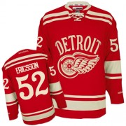 Men's Reebok Detroit Red Wings 52 Jonathan Ericsson Red 2014 Winter Classic Jersey - Authentic