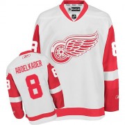 Men's Reebok Detroit Red Wings 8 Justin Abdelkader White Away Jersey - Authentic Men's Reebok Detroit Red Wings 8 Justin Abdelkader White Away Jersey - Authentic