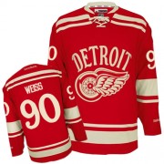 Men's Reebok Detroit Red Wings 90 Stephen Weiss Red 2014 Winter Classic Jersey - Authentic