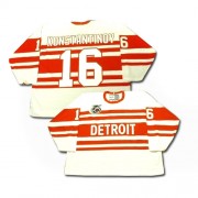 Men's CCM Detroit Red Wings 16 Vladimir Konstantinov White Throwback Jersey - Premier Men's CCM Detroit Red Wings 16 Vladimir Konstantinov White Throwback Jersey - Premier