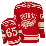 Men's Reebok Detroit Red Wings 65 Danny DeKeyser Red 2014 Winter Classic Jersey - Premier