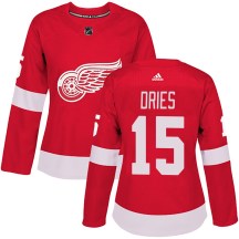 Women's Adidas Detroit Red Wings Sheldon Dries Red Home Jersey - Authentic Women's Adidas Detroit Red Wings Sheldon Dries Red Home Jersey - Authentic