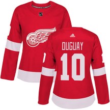 Women's Adidas Detroit Red Wings Ron Duguay Red Home Jersey - Authentic Women's Adidas Detroit Red Wings Ron Duguay Red Home Jersey - Authentic