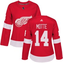 Women's Adidas Detroit Red Wings Tyler Motte Red Home Jersey - Authentic Women's Adidas Detroit Red Wings Tyler Motte Red Home Jersey - Authentic