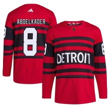 Youth Adidas Detroit Red Wings Justin Abdelkader Red Reverse Retro 2.0 Jersey - Authentic