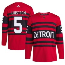 Youth Adidas Detroit Red Wings Nicklas Lidstrom Red Reverse Retro 2.0 Jersey - Authentic