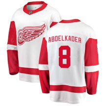 Men's Fanatics Branded Detroit Red Wings Justin Abdelkader White Away Jersey - Breakaway Men's Fanatics Branded Detroit Red Wings Justin Abdelkader White Away Jersey - Breakaway