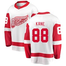 Men's Fanatics Branded Detroit Red Wings Patrick Kane White Away Jersey - Breakaway