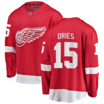 Men's Fanatics Branded Detroit Red Wings Sheldon Dries Red Home Jersey - Breakaway Men's Fanatics Branded Detroit Red Wings Sheldon Dries Red Home Jersey - Breakaway