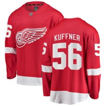 Men's Fanatics Branded Detroit Red Wings Ryan Kuffner Red Home Jersey - Breakaway