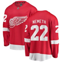 Men's Fanatics Branded Detroit Red Wings Patrik Nemeth Red Home Jersey - Breakaway