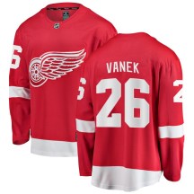 Men's Fanatics Branded Detroit Red Wings Thomas Vanek Red Home Jersey - Breakaway