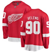 Men's Fanatics Branded Detroit Red Wings Joe Veleno Red Home Jersey - Breakaway