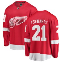 Men's Fanatics Branded Detroit Red Wings Paul Ysebaert Red Home Jersey - Breakaway