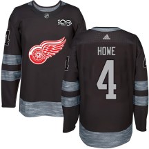Youth Detroit Red Wings Mark Howe Black 1917-2017 100th Anniversary Jersey - Authentic Youth Detroit Red Wings Mark Howe Black 1917-2017 100th Anniversary Jersey - Authentic