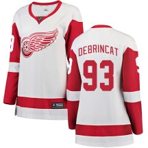 Women's Fanatics Branded Detroit Red Wings Alex DeBrincat White Away Jersey - Breakaway