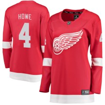 Women's Fanatics Branded Detroit Red Wings Mark Howe Red Home Jersey - Breakaway Women's Fanatics Branded Detroit Red Wings Mark Howe Red Home Jersey - Breakaway