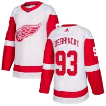 Youth Adidas Detroit Red Wings Alex DeBrincat White Jersey - Authentic