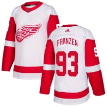 Youth Adidas Detroit Red Wings Johan Franzen White Jersey - Authentic