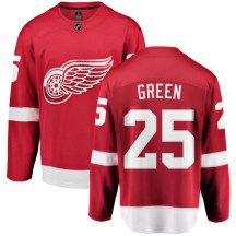 Men's Fanatics Branded Detroit Red Wings Mike Green Green Red Home Jersey - Breakaway