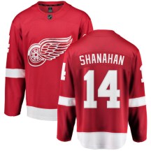 Men's Fanatics Branded Detroit Red Wings Brendan Shanahan Red Home Jersey - Breakaway