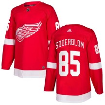 Youth Adidas Detroit Red Wings Elmer Soderblom Red Home Jersey - Authentic