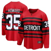 Youth Fanatics Branded Detroit Red Wings Jimmy Howard Red Special Edition 2.0 Jersey - Breakaway