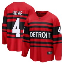 Youth Fanatics Branded Detroit Red Wings Mark Howe Red Special Edition 2.0 Jersey - Breakaway
