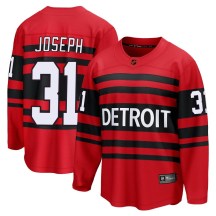 Youth Fanatics Branded Detroit Red Wings Curtis Joseph Red Special Edition 2.0 Jersey - Breakaway