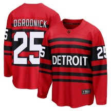 Youth Fanatics Branded Detroit Red Wings John Ogrodnick Red Special Edition 2.0 Jersey - Breakaway