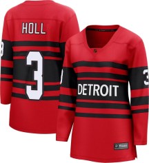 Women's Fanatics Branded Detroit Red Wings Justin Holl Red Special Edition 2.0 Jersey - Breakaway