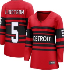 Women's Fanatics Branded Detroit Red Wings Nicklas Lidstrom Red Special Edition 2.0 Jersey - Breakaway