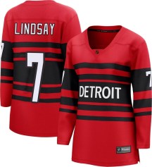 Women's Fanatics Branded Detroit Red Wings Ted Lindsay Red Special Edition 2.0 Jersey - Breakaway