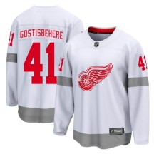 Youth Fanatics Branded Detroit Red Wings Shayne Gostisbehere White 2020/21 Special Edition Jersey - Breakaway