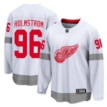 Youth Fanatics Branded Detroit Red Wings Tomas Holmstrom White 2020/21 Special Edition Jersey - Breakaway