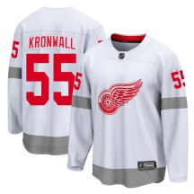 Youth Fanatics Branded Detroit Red Wings Niklas Kronwall White 2020/21 Special Edition Jersey - Breakaway