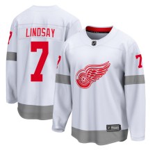 Youth Fanatics Branded Detroit Red Wings Ted Lindsay White 2020/21 Special Edition Jersey - Breakaway