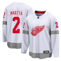Men's Fanatics Branded Detroit Red Wings Olli Maatta White 2020/21 Special Edition Jersey - Breakaway