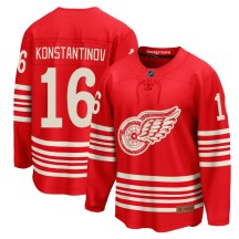 Men's Fanatics Detroit Red Wings Vladimir Konstantinov Red Centennial Jersey - Breakaway Men's Fanatics Detroit Red Wings Vladimir Konstantinov Red Centennial Jersey - Breakaway