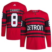 Men's Adidas Detroit Red Wings Ben Chiarot Red Reverse Retro 2.0 Jersey - Authentic