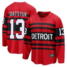 Men's Fanatics Branded Detroit Red Wings Pavel Datsyuk Red Special Edition 2.0 Jersey - Breakaway