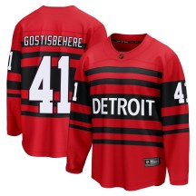 Men's Fanatics Branded Detroit Red Wings Shayne Gostisbehere Red Special Edition 2.0 Jersey - Breakaway
