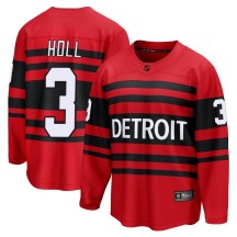 Men's Fanatics Branded Detroit Red Wings Justin Holl Red Special Edition 2.0 Jersey - Breakaway