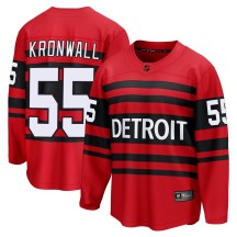 Men's Fanatics Branded Detroit Red Wings Niklas Kronwall Red Special Edition 2.0 Jersey - Breakaway
