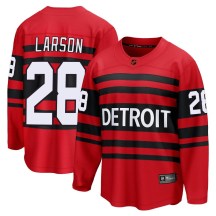 Men's Fanatics Branded Detroit Red Wings Reed Larson Red Special Edition 2.0 Jersey - Breakaway
