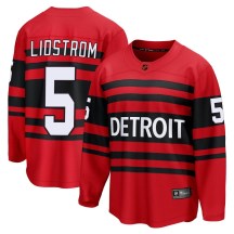 Men's Fanatics Branded Detroit Red Wings Nicklas Lidstrom Red Special Edition 2.0 Jersey - Breakaway