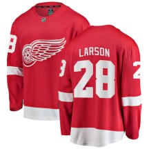 Youth Fanatics Branded Detroit Red Wings Reed Larson Red Home Jersey - Breakaway